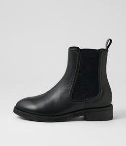 CORA BOOT WA BLACK LEATHER