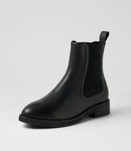 CORA BOOT WA BLACK LEATHER