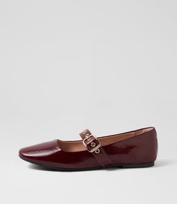 BIANCA BALLET WA RED PATENT LEATHER