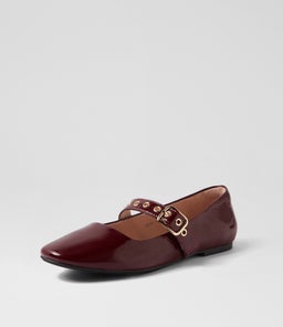 BIANCA BALLET WA RED PATENT LEATHER