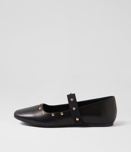 BLAKELY BALLET WA BLACK LEATHER