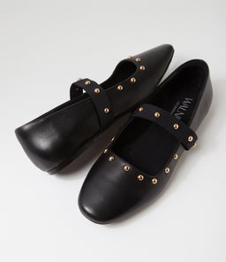 BLAKELY BALLET WA BLACK LEATHER