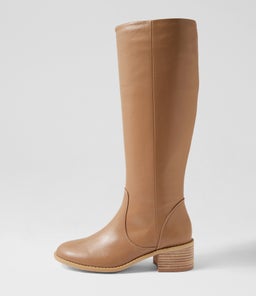 MALIA BOOT WA FAWN LEATHER