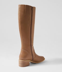 MALIA BOOT WA FAWN LEATHER