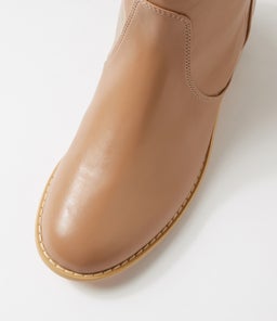 MALIA BOOT WA FAWN LEATHER