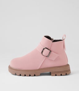 MAEVE BOOT JNR WA PINK SMOOTH