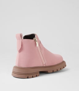 MAEVE BOOT JNR WA PINK SMOOTH