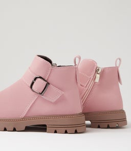 MAEVE BOOT JNR WA PINK SMOOTH
