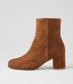 LUNA BOOT WA TAN SUEDE