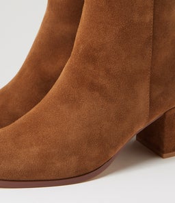 LUNA BOOT WA TAN SUEDE