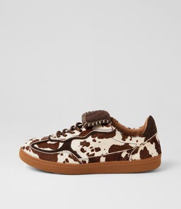 Falcon Sneaker Cow Print Suede Sneakers Falcon Sneaker Cow Print Suede Sneakers