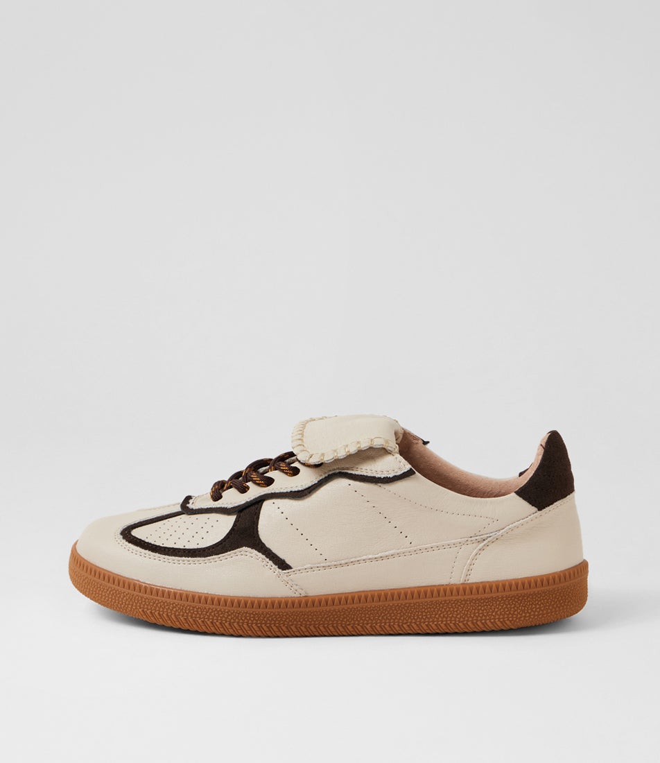 Falcon Beige Chocolate Sneakers