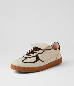 FALCON SNEAKER WA BEIGE CHOCOLATE SMOOTH