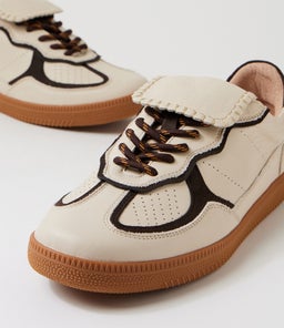FALCON SNEAKER WA BEIGE CHOCOLATE SMOOTH