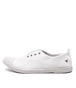EURO PLIMSOLE WHITE CANVAS
