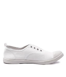 EURO PLIMSOLE WHITE CANVAS