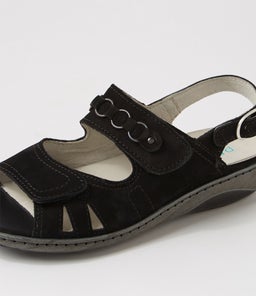 GARDA 04 WF SCHWARZ SUEDE