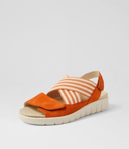 LOTTA 03 WF ORANGE SUEDE
