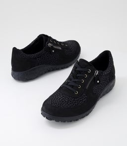 HAVY WF SCHWARZ MULTI SUEDE MIX