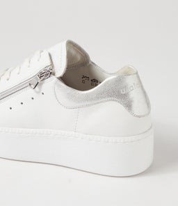 NICKY WF SNOW SILBER WEISS LEATHER