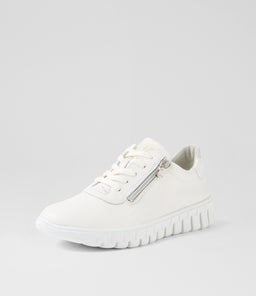 BIRDY WF WEISS SILBER LEATHER