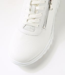 BIRDY WF WEISS SILBER LEATHER