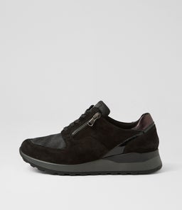 HIROKO 15 WF SCHWARZ MIX LEATHER