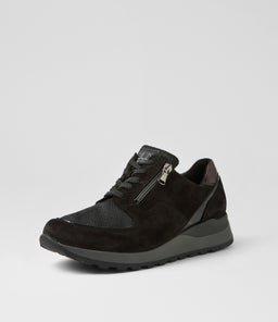 HIROKO 15 WF SCHWARZ MIX LEATHER
