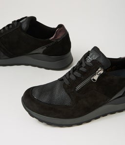 HIROKO 15 WF SCHWARZ MIX LEATHER