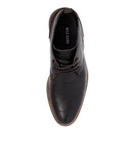 CHISM BLACK LEATHER