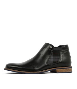 DRAKE BLACK LEATHER