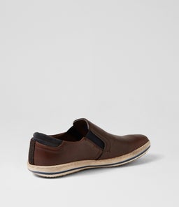 CANDID WR DARK BROWN LEATHER