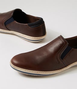 CANDID WR DARK BROWN LEATHER