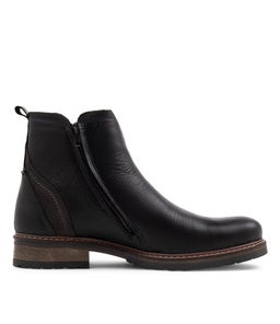 HUNTER WR NERO BLACK LEATHER