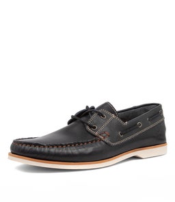 BYRON WR NAVY LEATHER