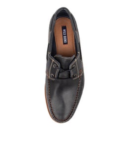 BYRON WR NAVY LEATHER