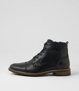 CLIFTON WR BLACK LEATHER