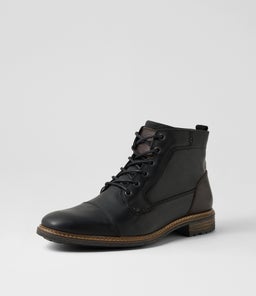 CLIFTON WR BLACK LEATHER