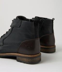 CLIFTON WR BLACK LEATHER