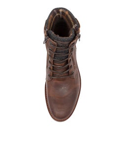 WOODLAND WR RUST LEATHER