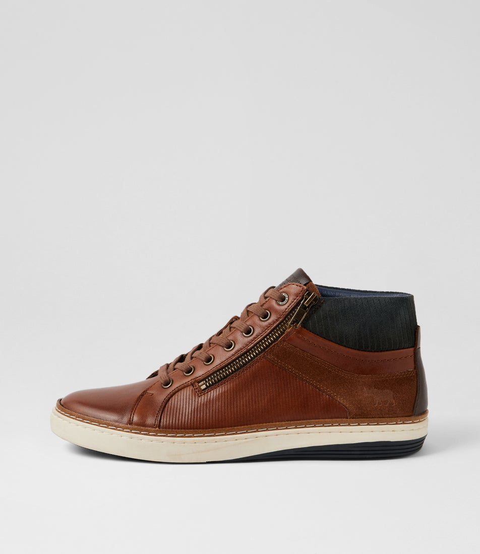 Willow Tan Leather Sneakers