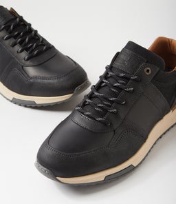 WAVE WR BLACK LEATHER