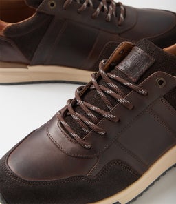 WAVE WR DARK BROWN LEATHER