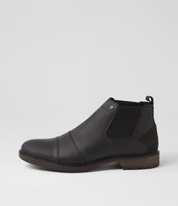 BRIDGE WR BLACK LEATHER