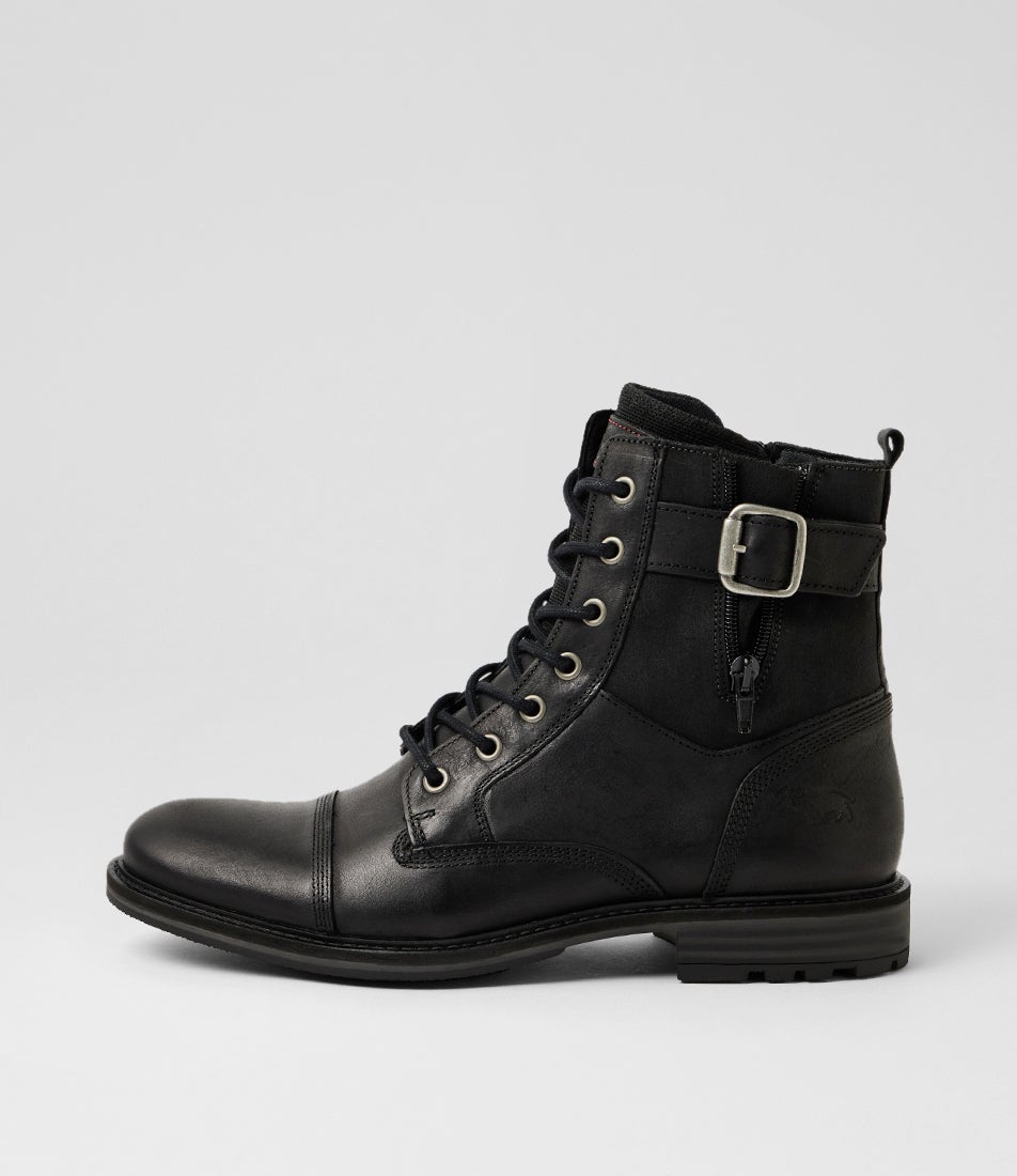 Plaid Black Leather Chelsea Boots Plaid Black Leather Chelsea Boots
