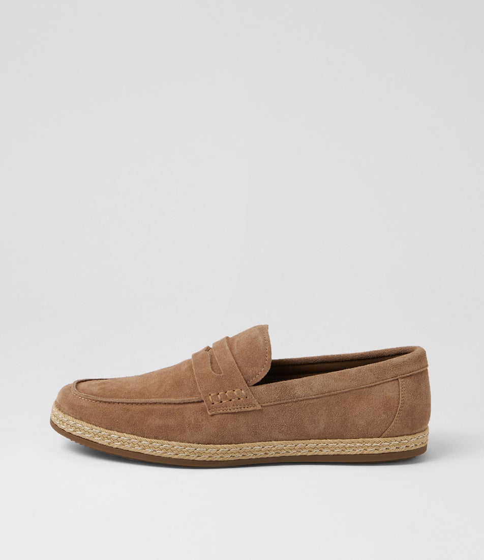 Capture Taupe Suede Flat Shoes