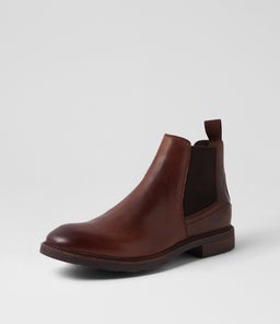 ARLO WS DARK BROWN TUMBLED LEATHER