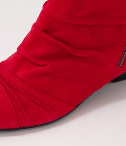 CAMRYN XW ZR RED SUEDE