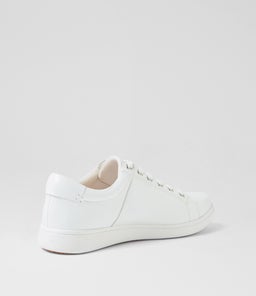DELILAH XF ZR WHITE EMBOSSED LEATHER