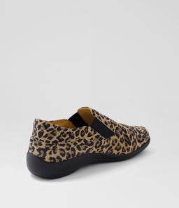 JAVA XF ZR CAMEL LEOPARD SUEDE
